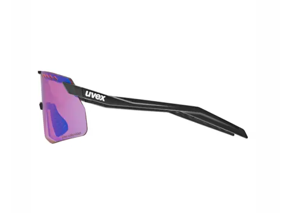 Uvex Pace Stage S CV cyklistické okuliare Black matt/Mirror Blue