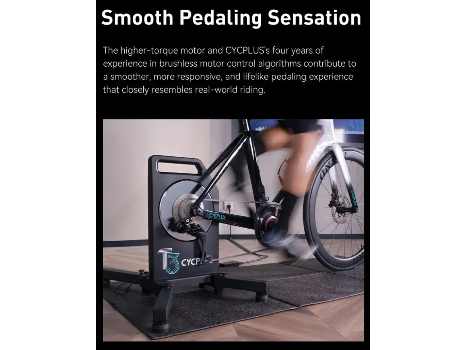 Cycplus T3 High Power Smart trenažér