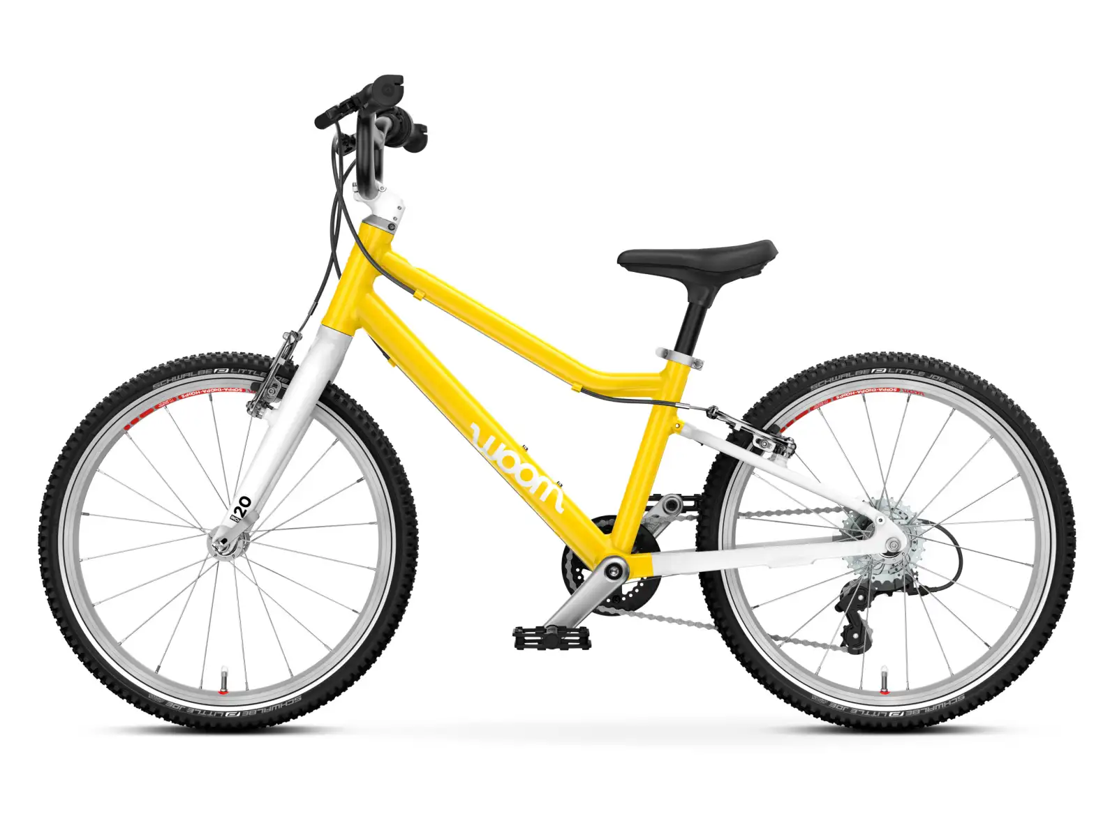 Woom GO 4 detský bicykel 20" Vibrant Yellow