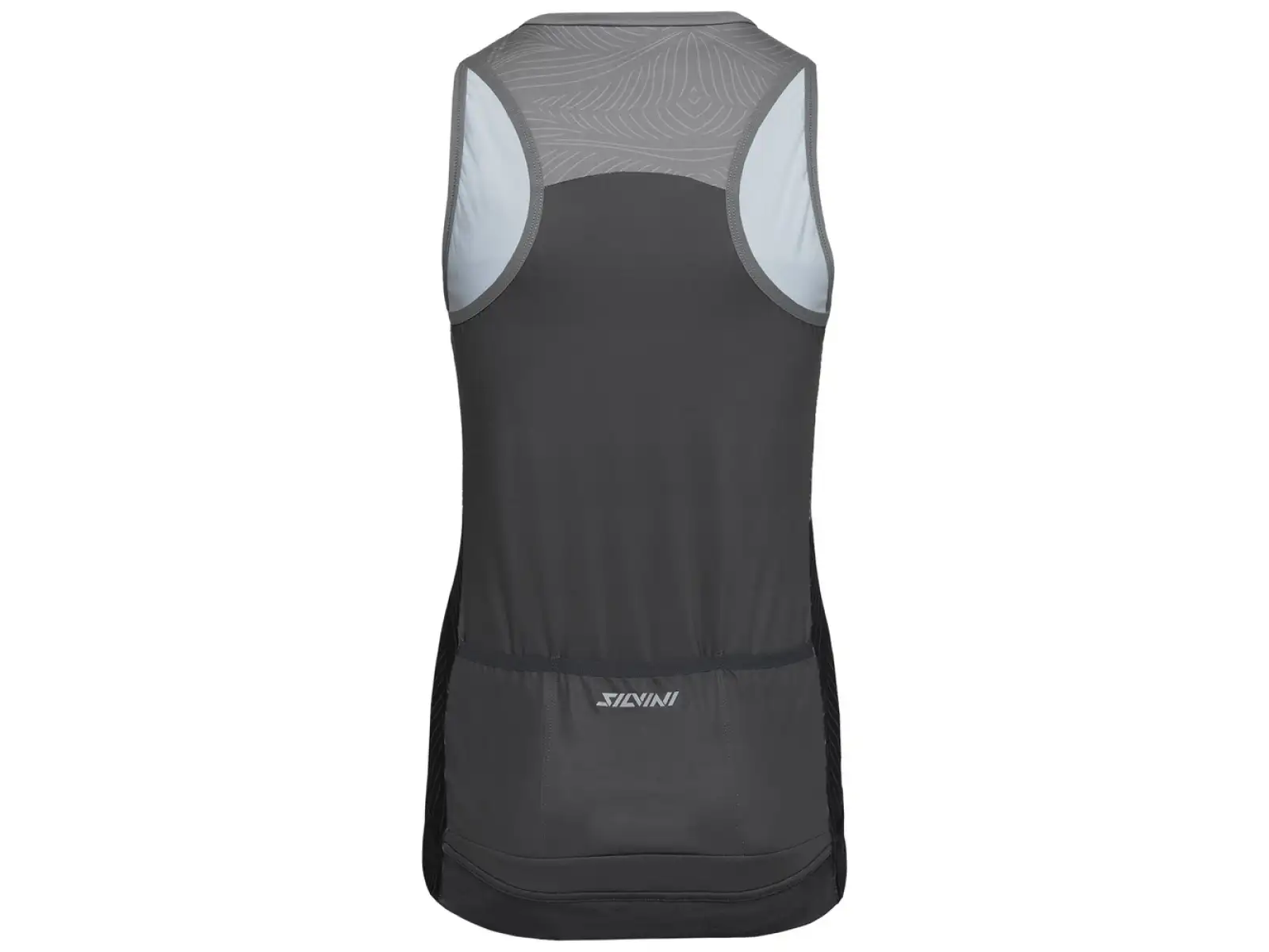 Silvini Escolca dámsky dres bez rukávov Black/Charcoal