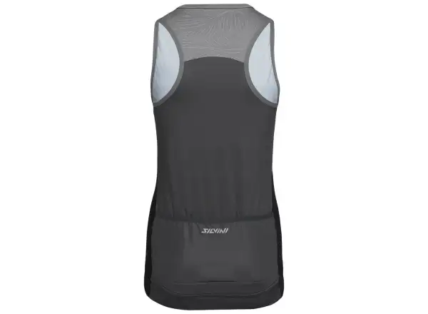 Silvini Escolca dámsky dres bez rukávov Black/Charcoal