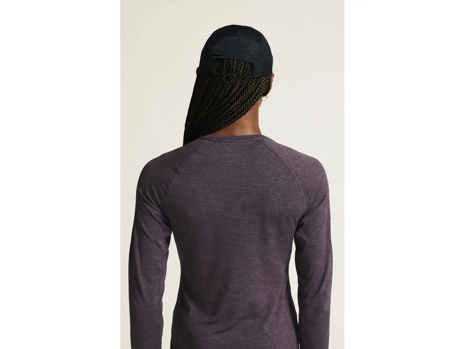 Craft Core Dry Active Comfort dámske tričko dlhý rukáv fialová