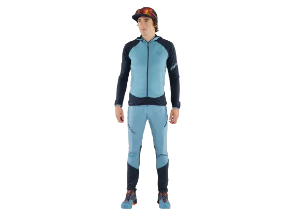 Dynafit Transalper Hybrid Pánske funkčné nohavice Storm Blue