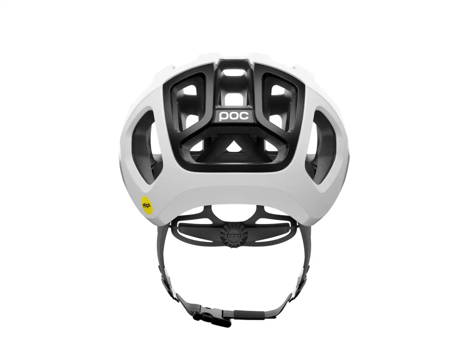 POC Ventral Air MIPS cestná prilba Hydrogen White/Uranium Black Matt