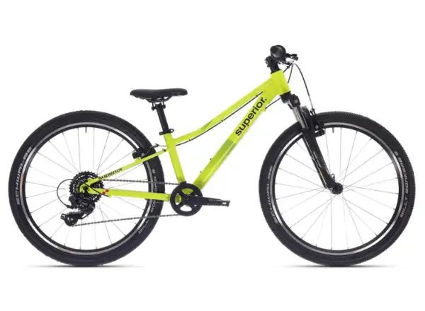 Superior RACER 24 detský bicykel Matte Radioactive Yellow