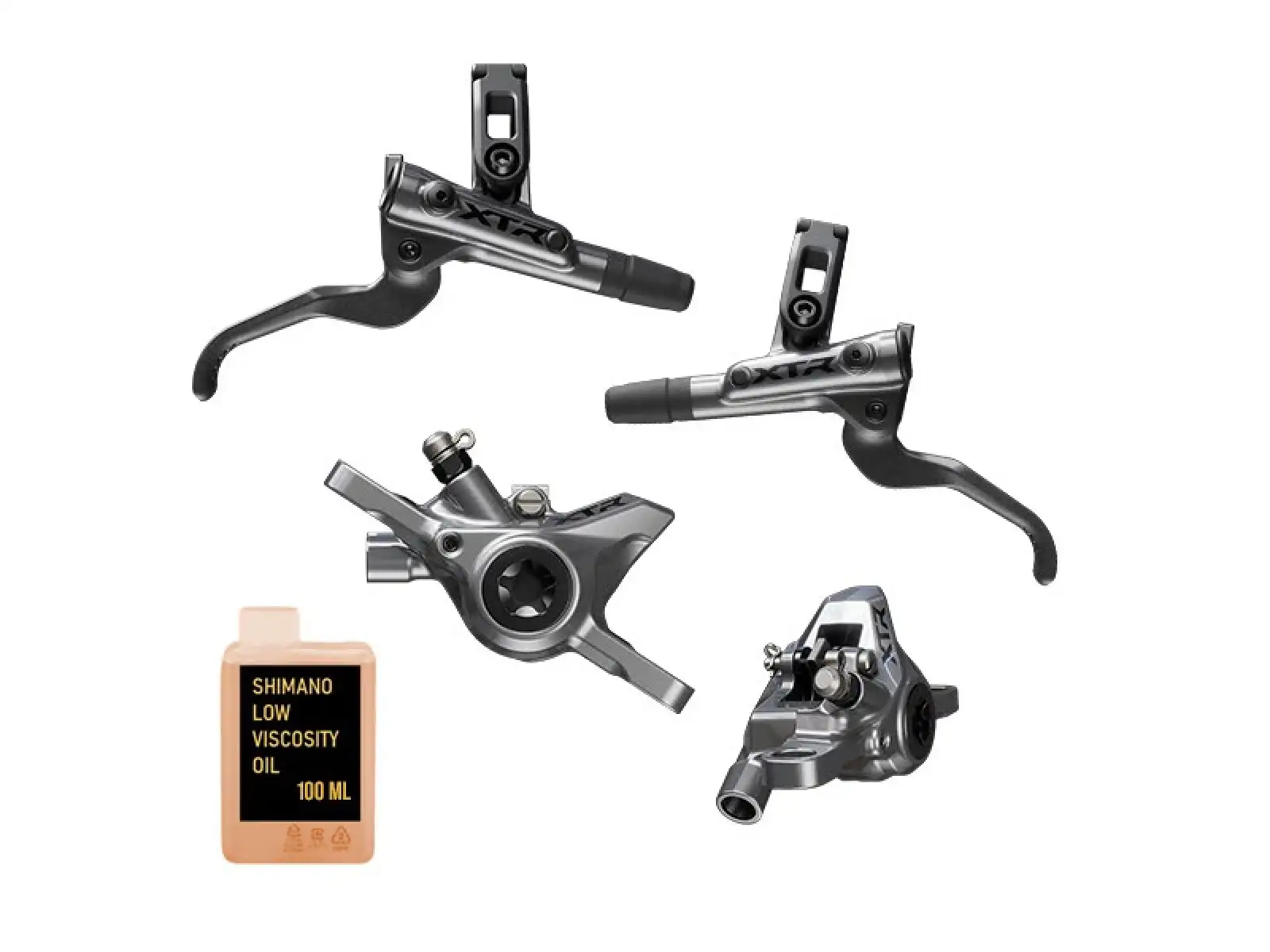 Shimano XTR BR-M9200/BL-M9200 kotúčová brzda predná+zadná Upgrade set