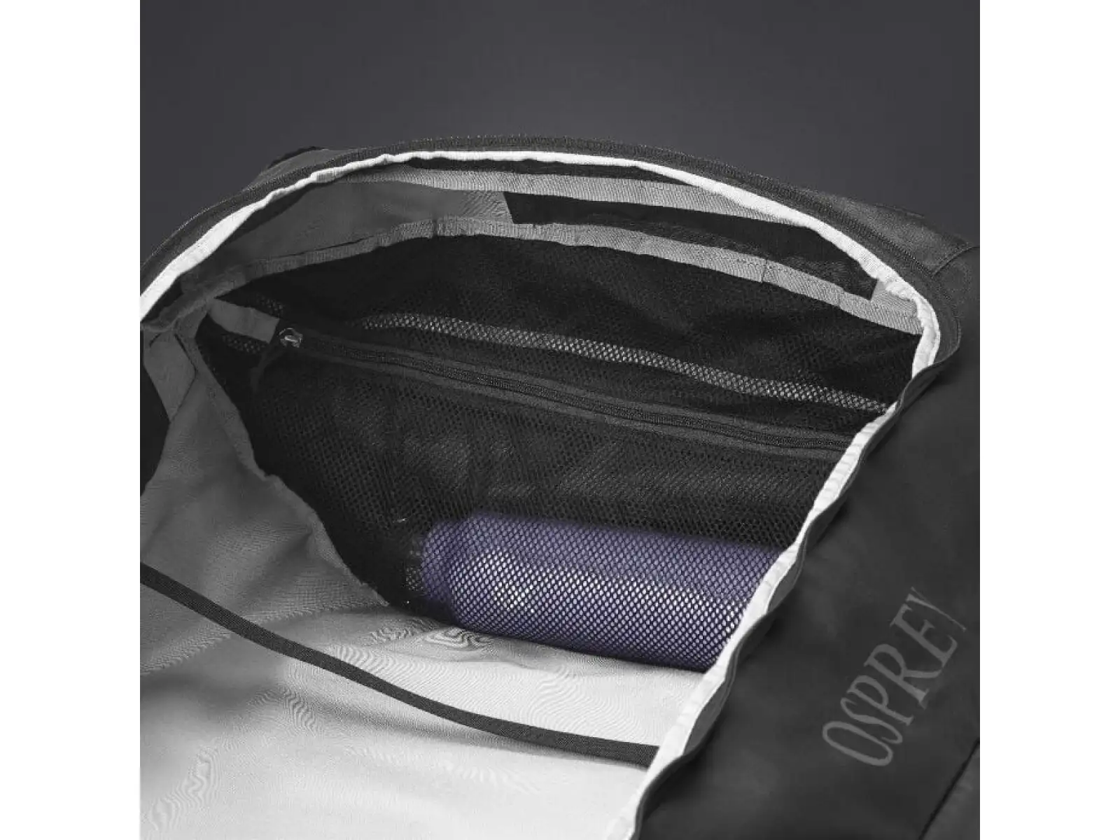Osprey Transporter Duffel 150 cestovná taška Raven Black