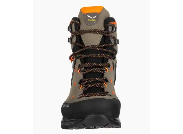 Salewa Mountain Trainer 2 Mid GTX pánske trekové topánky Brown Bungee Cord/Black