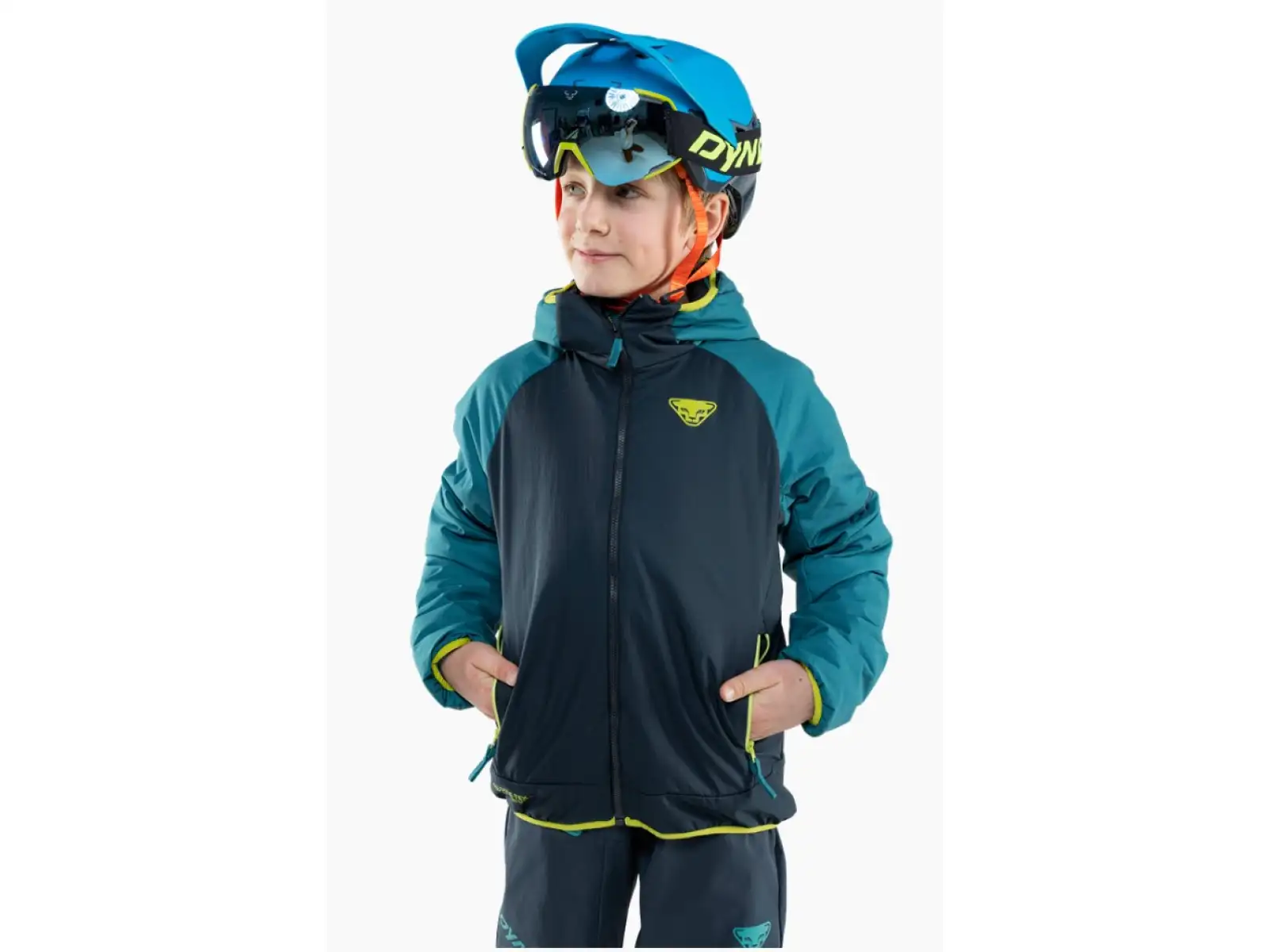 Dynafit Youngstar Infinium Insulation Detská bunda Mallard Blue