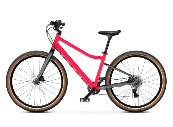 Woom 5 EXPLORE detský bicykel neon pink