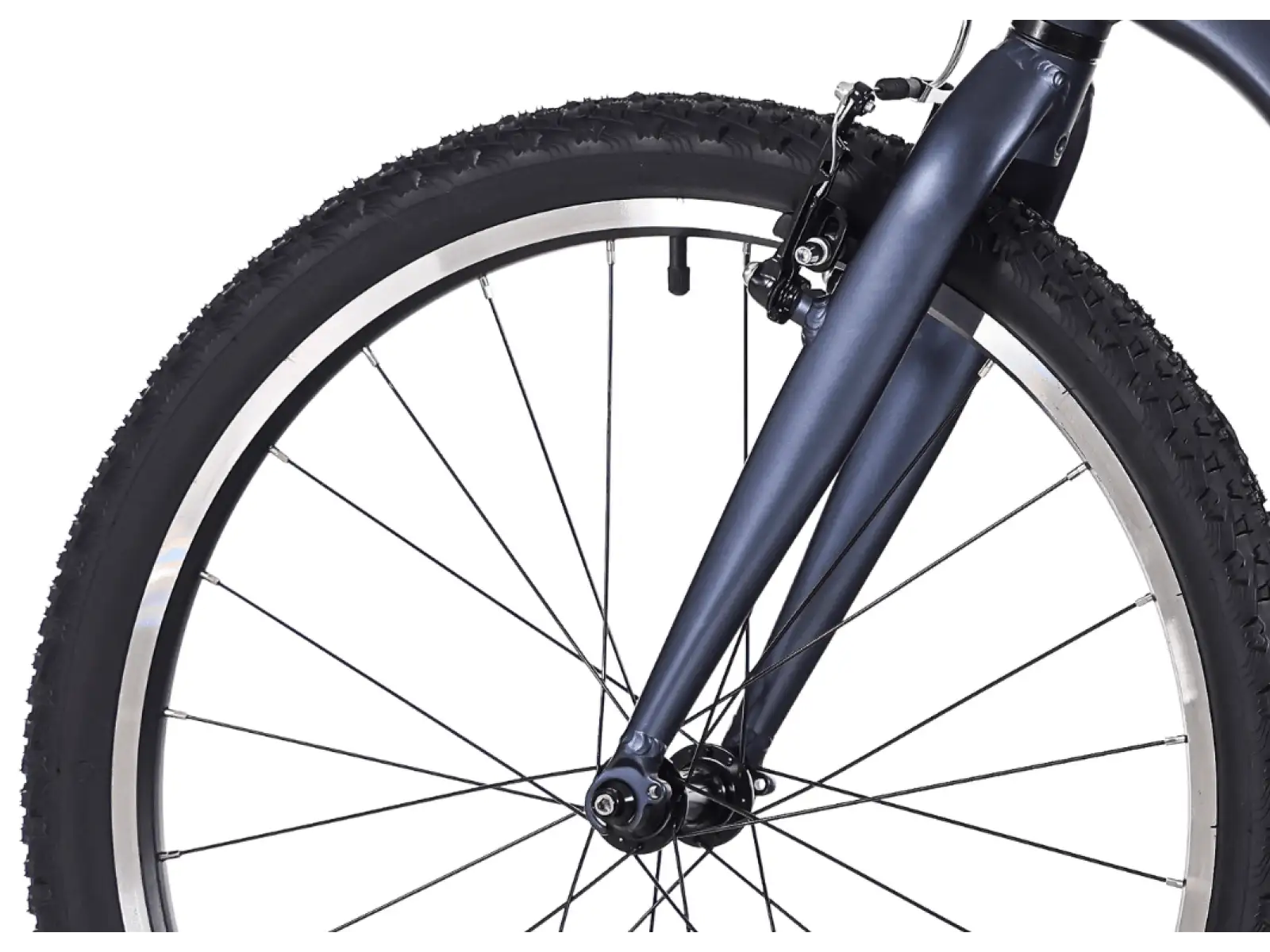 Rock Machine RIFF Jr 24 detský bicykel Matte Deep Ocean Blue
