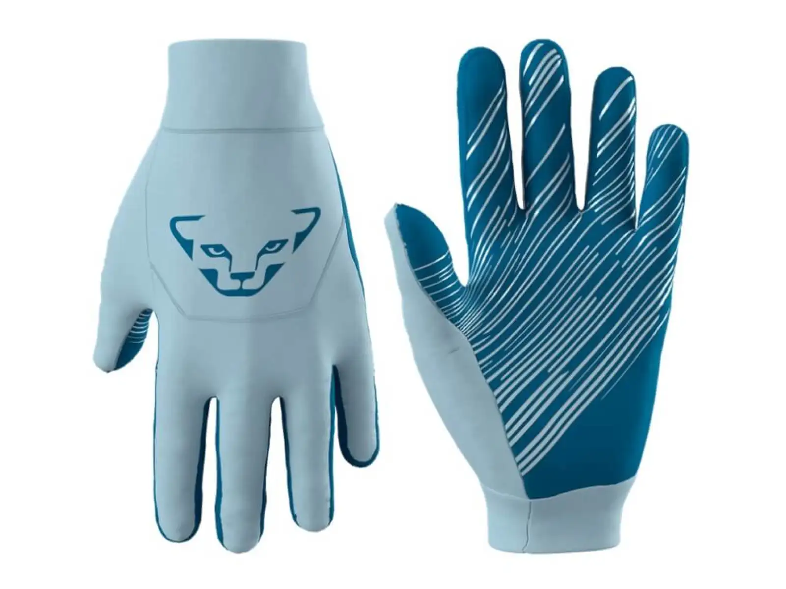 Dynafit Upcycled Thermal Gloves pánske upcyklované termo rukavice Blue Fog