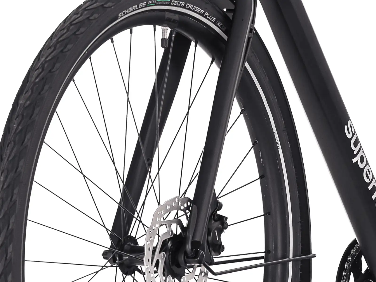 Superior Blox 6.4 T mestský bicykel Matte Black