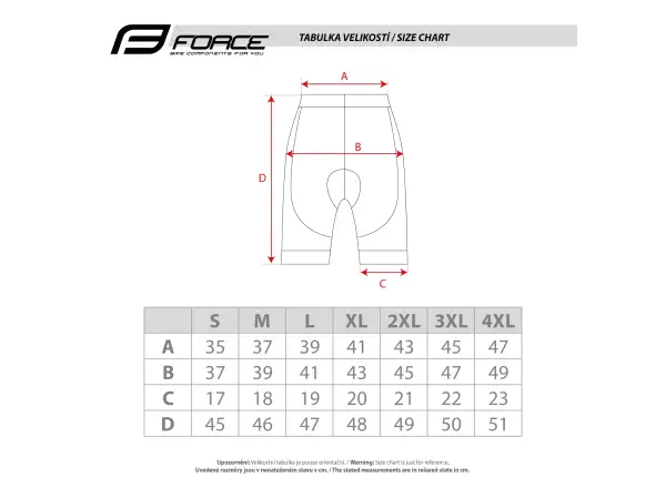 Force Comfort 2 pánske kraťasy s vložkou čierna