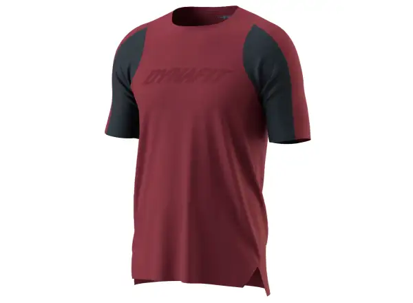 Dynafit Ride pánsky dres krátky rukáv Burgundy