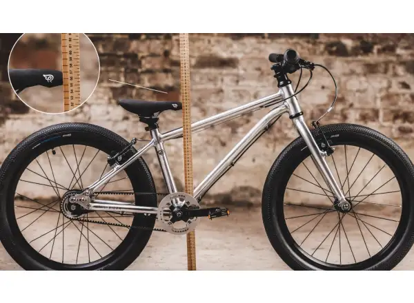 Early Rider Belter 20 detský bicykel Brushed Aluminium