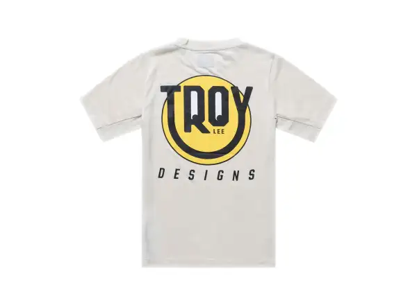 Troy Lee Designs Youth Skyline Ride detský dres krátky rukáv Tee Happy Pumice