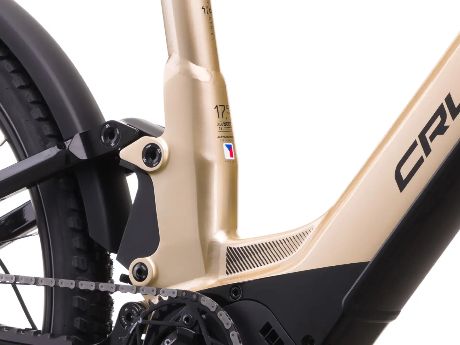 Crussis e-Country full 10.11 715Wh celoodpružený nízkonástupový elektrobicykel