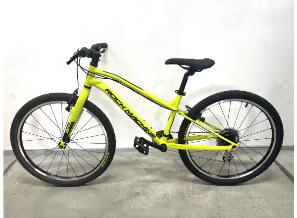 Rock Machine Thunder 24 detský bicykel yellow/black VZORKA