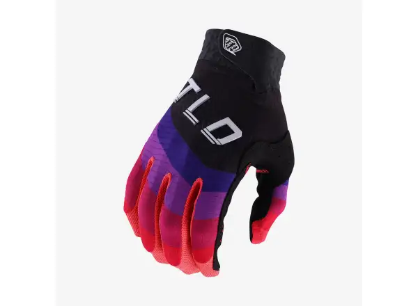 Troy Lee Designs Air Reverb detské rukavice Black/Glo Red.