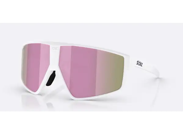 Bliz P002 slnečné okuliare Matte White/Brown/Pink