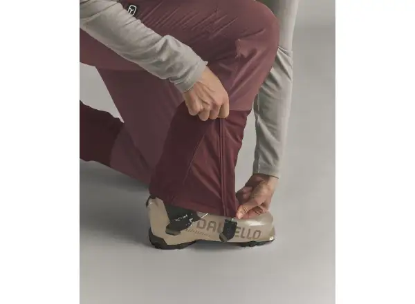 Ortovox Venet Softshell Stretch Pants dámske softshellové nohavice Chestnut