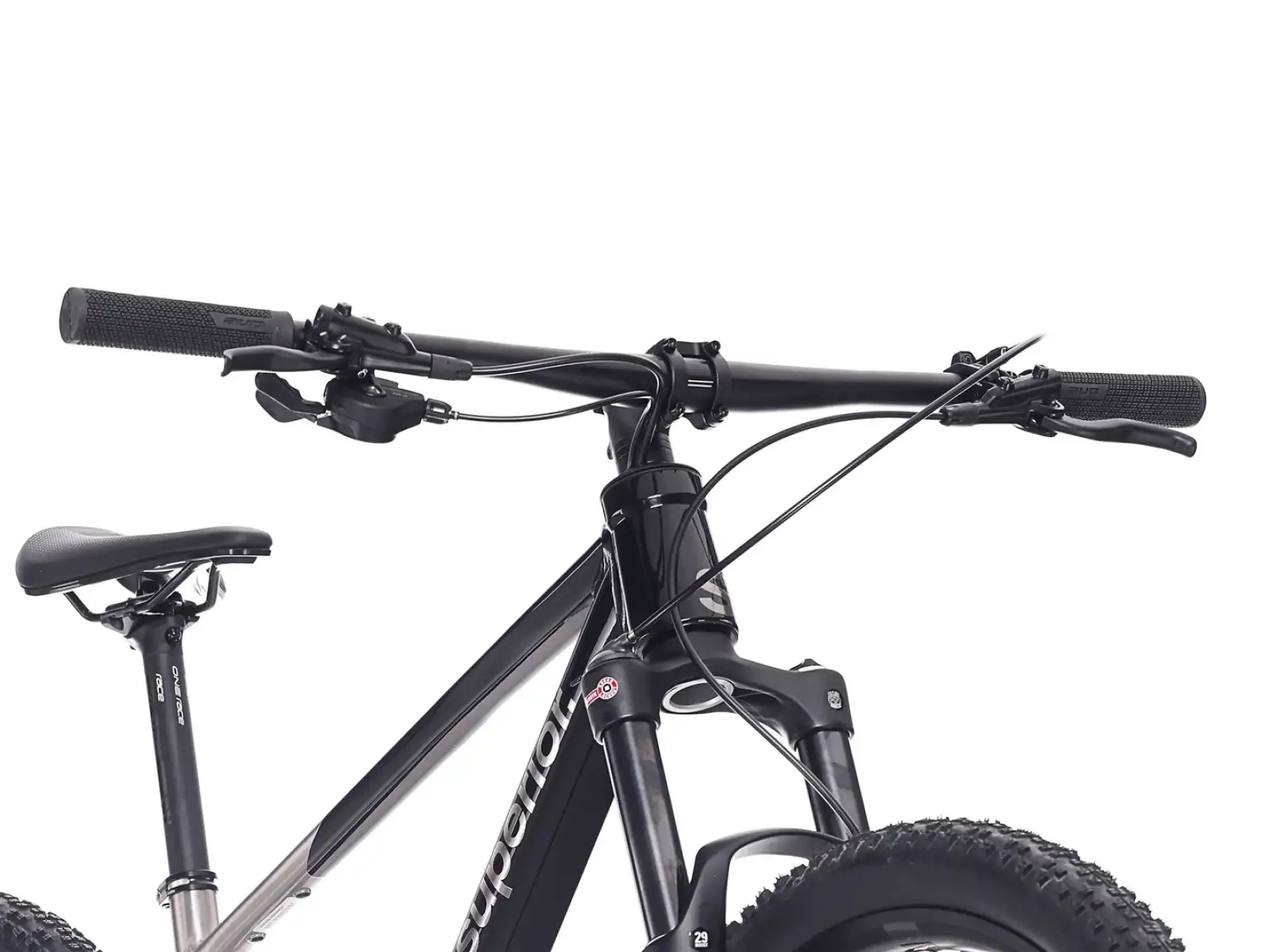 Superior XP 6.1 horský bicykel Gloss Brush Alu/Black