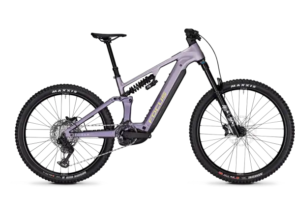 Focus SAM 8 800Wh celoodpružený elektrobicykel Lilac matt / Darklilac matt