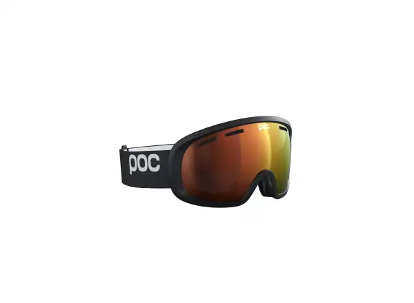 POC Fovea Mid lyžiarske okuliare Uranium Black/Partly Sunny Orange