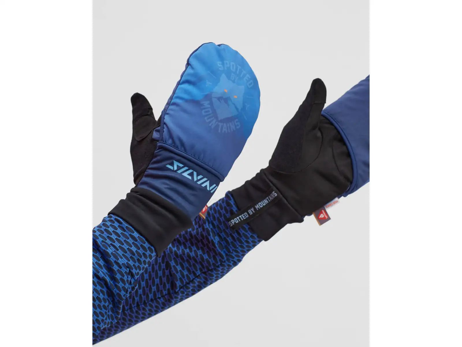 Silvini Montignoso rukavice black/neon