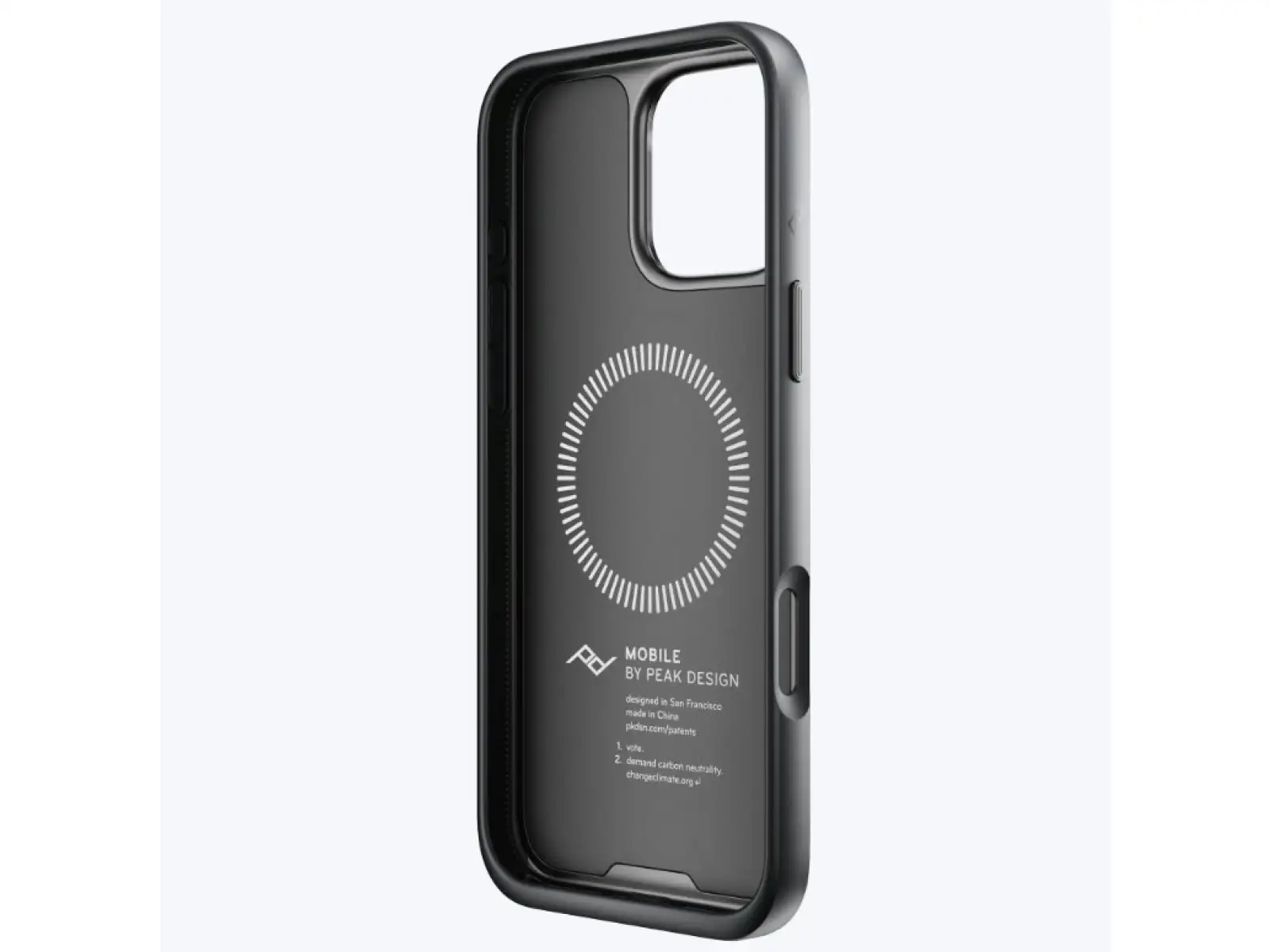 Peak Design Mobile Everyday Clarino Case iPhone 16 Pro Max obal na mobil čierny