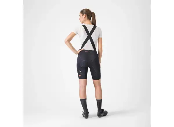 Castelli Free Aero Race S dámske kraťasy s vložkou a trakmi Black