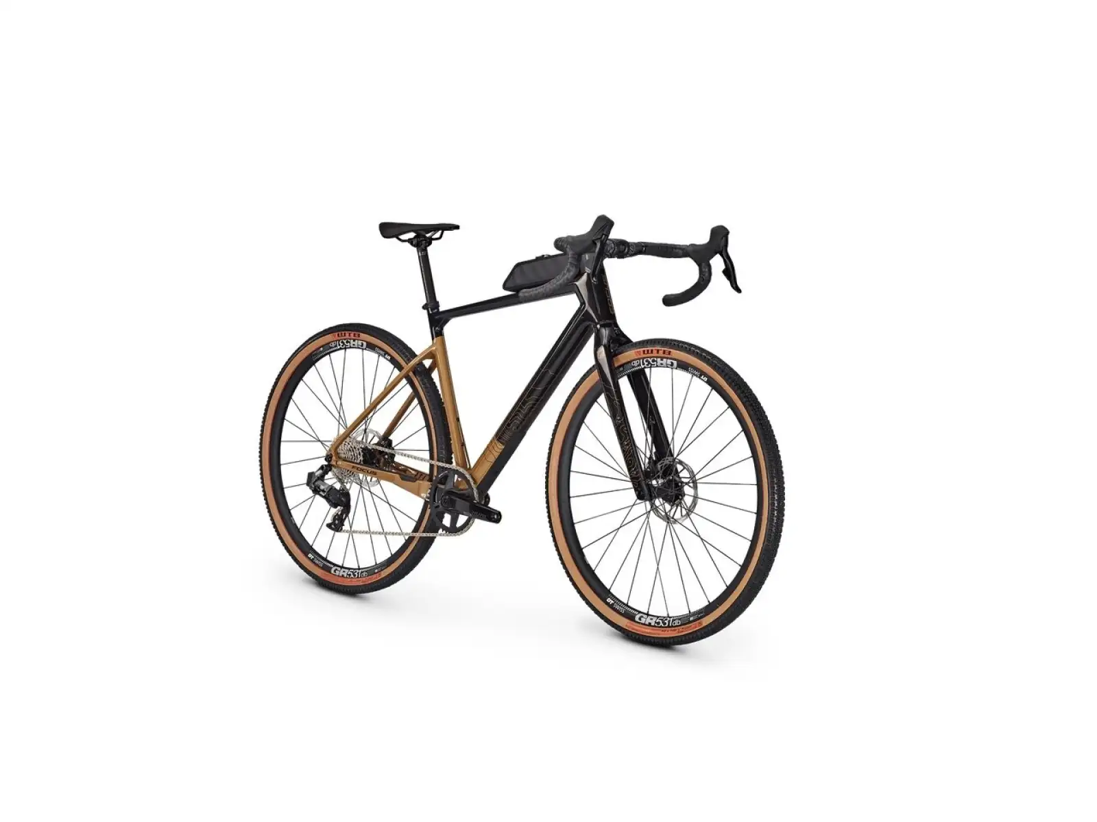 Focus Atlas 8.0 DI gravel bicykel Carbon Raw Glossy/Coldrush Glossy