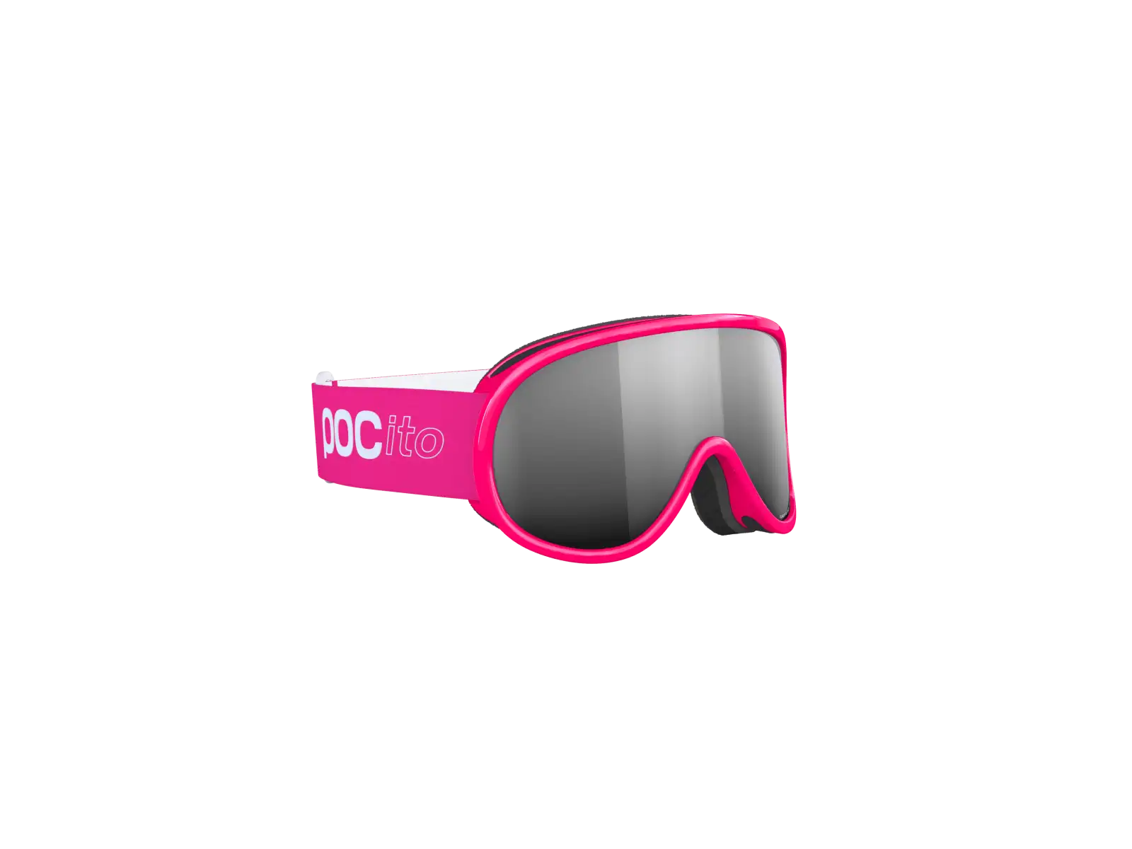 POC POCito Retina detské lyžiarske okuliare Fluorescent Pink/Partly Sunny Silver