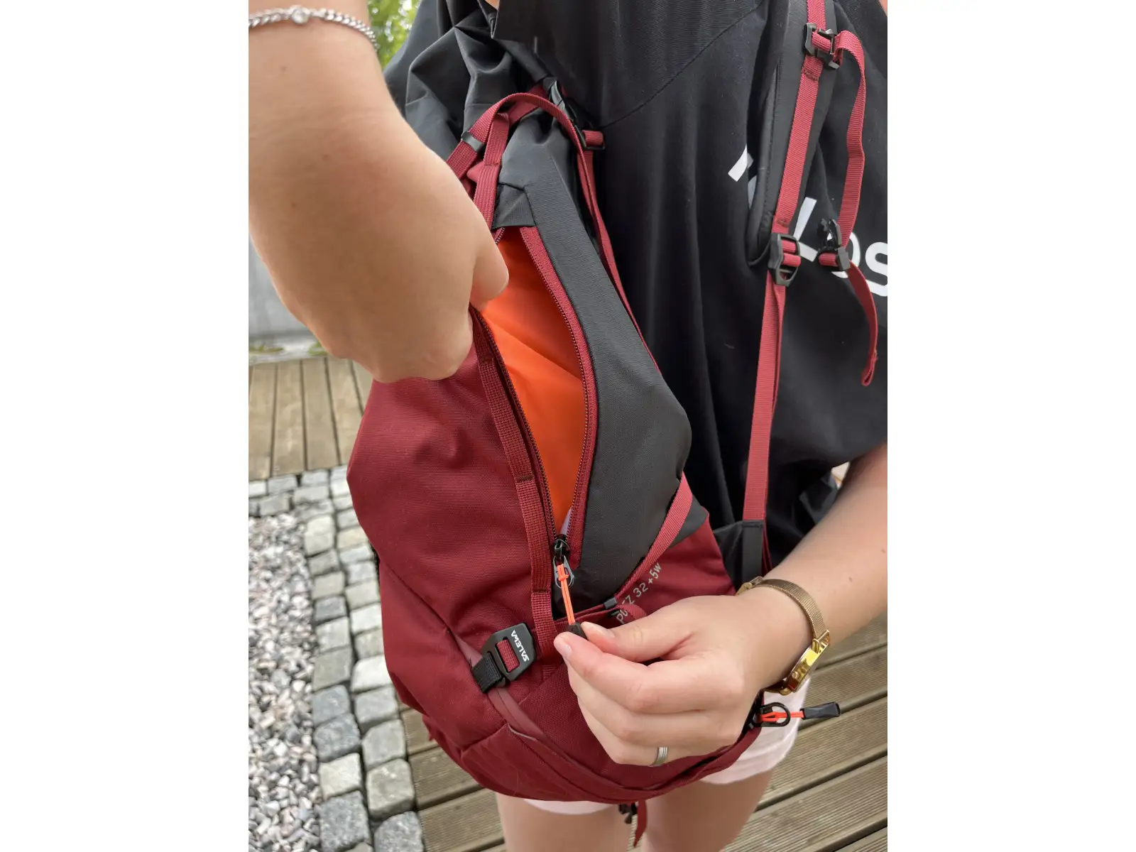 Salewa Puez dámsky batoh 32 l + 5 l Syrah/Black Out