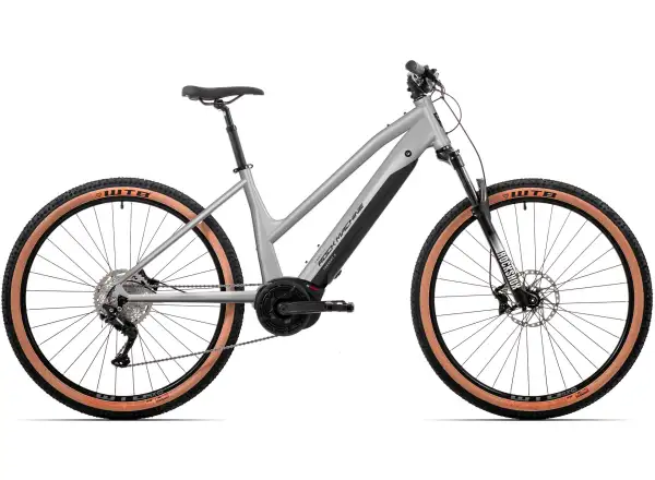 Rock Machine Torrent e50-29B Easy Entry horský elektrobicykel Gloss Silver/Black