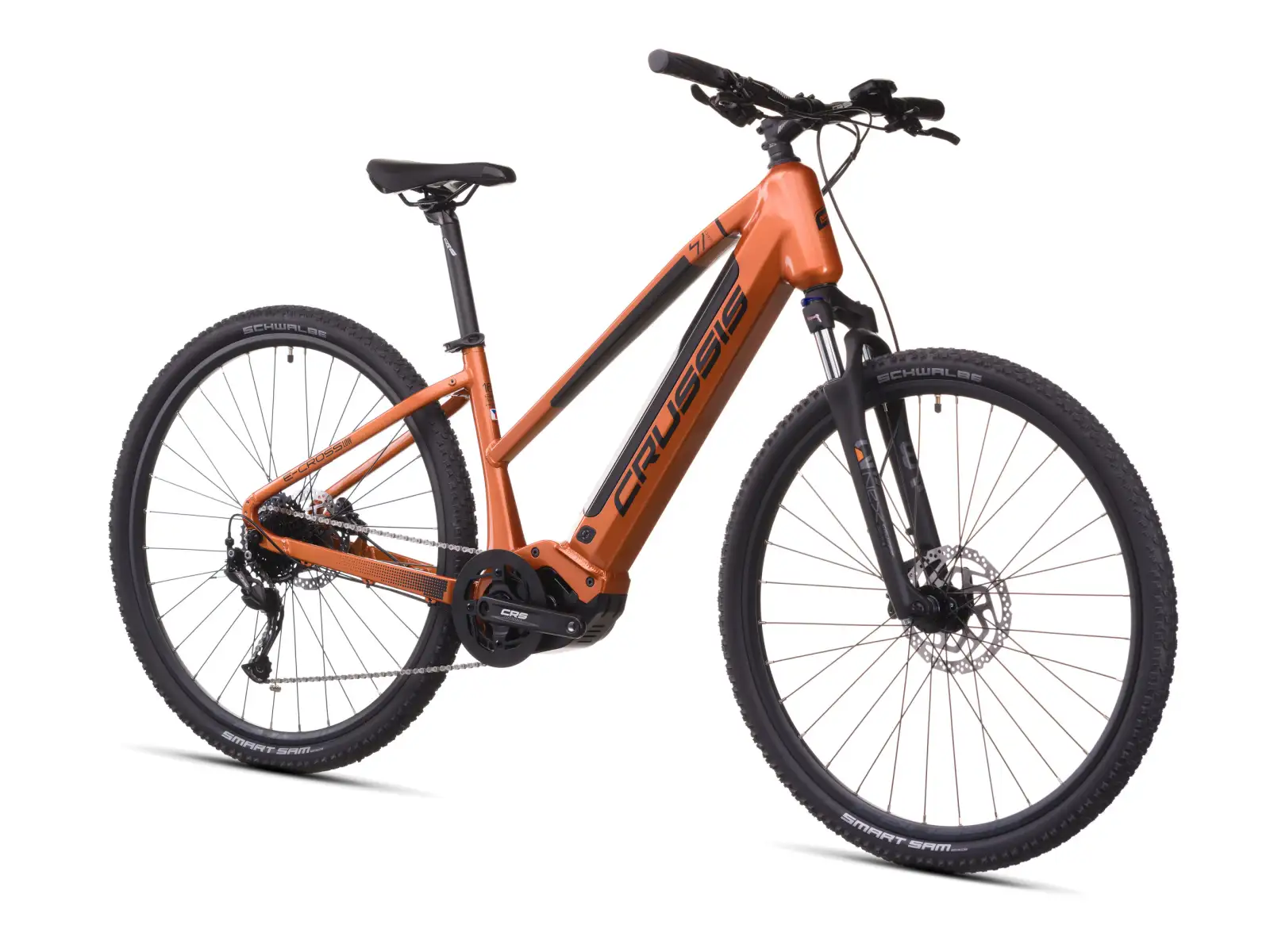 Crussis e-Cross low 7.11 691Wh krosový elektrobicykel