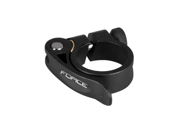 Force objímka sedlovky 31,8 mm čierna