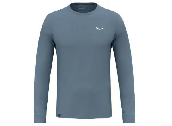 Salewa Puez Dry pánske tričko dlhý rukáv Java Blue