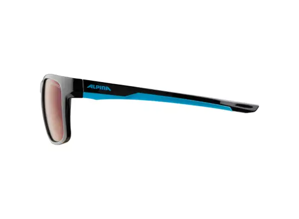 Alpina Flexxy Cool Kids I detské okuliare Black/Cyan