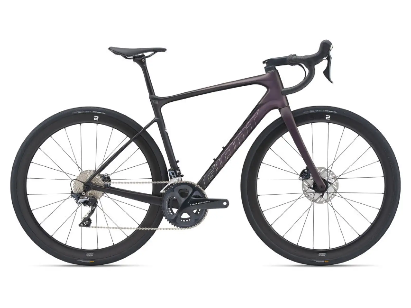 Cestný bicykel Giant Defy Advanced Pro2 2021 Rosewood/Black