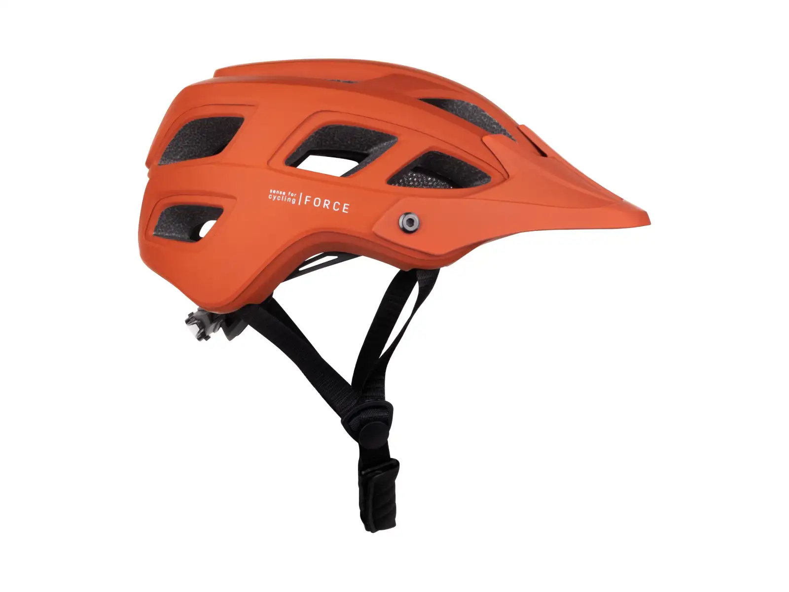 Force Ibex Mtb prilba oranžová matná