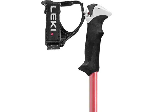Leki Stella S dámske zjazdové palice black-light rose-white