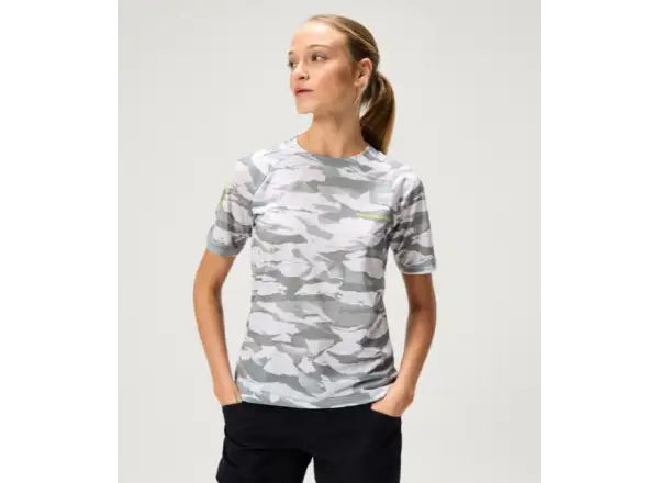 Endura LTD Mountain Camo dámsky dres krátky rukáv Haar Grey
