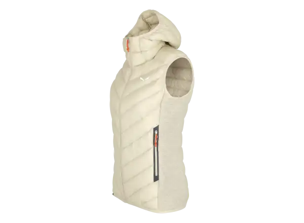Salewa Fanes Sarner RDS Hybrid dámska vesta Oatmeal.