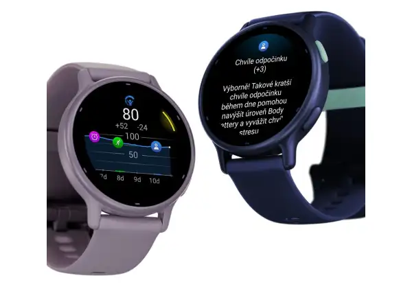Garmin vívoactive 5 inteligentné hodinky Navy