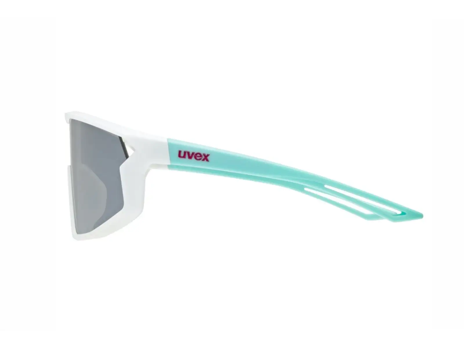 Uvex Skyryse JR. detské okuliare White/Green/Mirror Silver