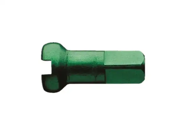 DT Swiss Alu nipel 2,0x12 mm zelený