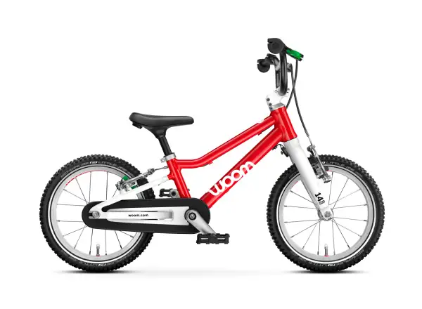 Woom GO 2 Red 14 detský bicykel
