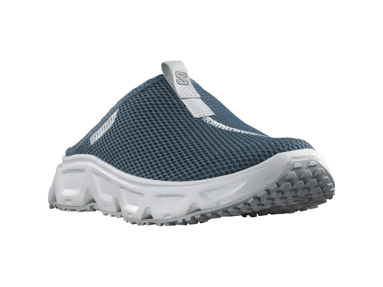 Salomon Reelax Slide 6.0 pánske šľapky Blue Ashes/White/Pearl blue